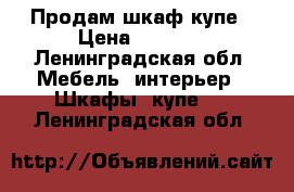 Продам шкаф купе › Цена ­ 5 000 - Ленинградская обл. Мебель, интерьер » Шкафы, купе   . Ленинградская обл.